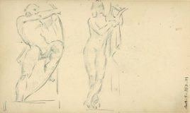 Croquis d’Héraclès archer