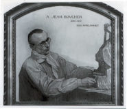 Portrait de Jean BOUCHER réalisé par son ami O.D.U. GUILLONNET
