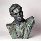 Buste en hermès du forgeron, monument Ludovic Trarieux