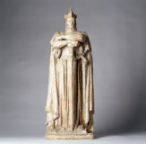 Statuette du gaulois appuyé sur son glaive, Verdun ou le Chevalier Franc